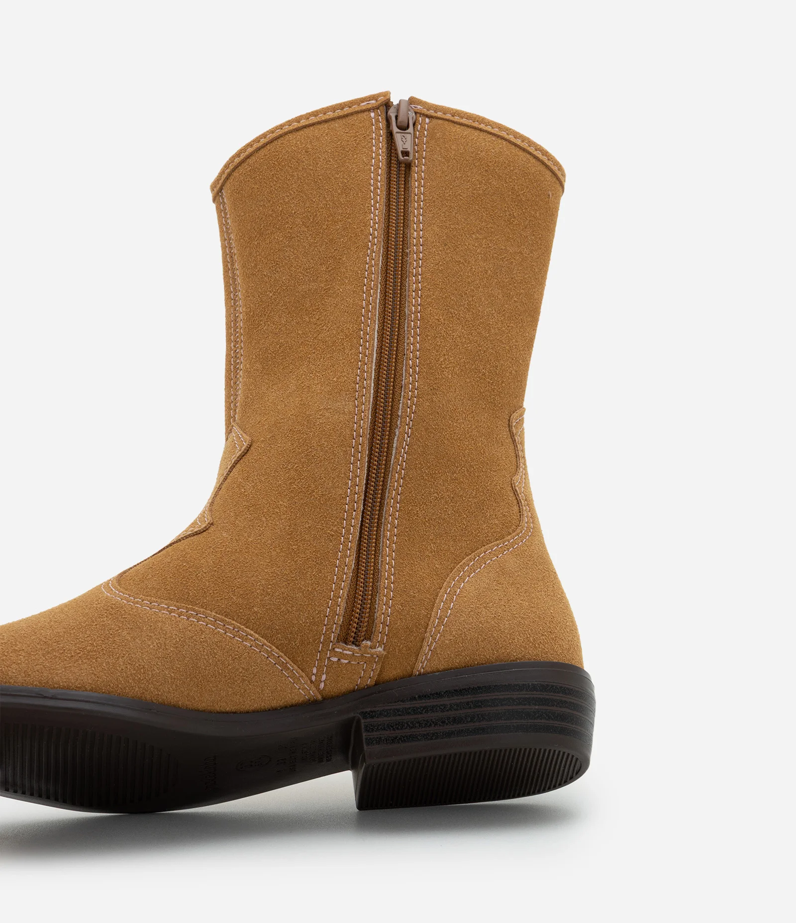 Bota Infantil Western com Bordado – Tam 26 a 36 Caramelo 4