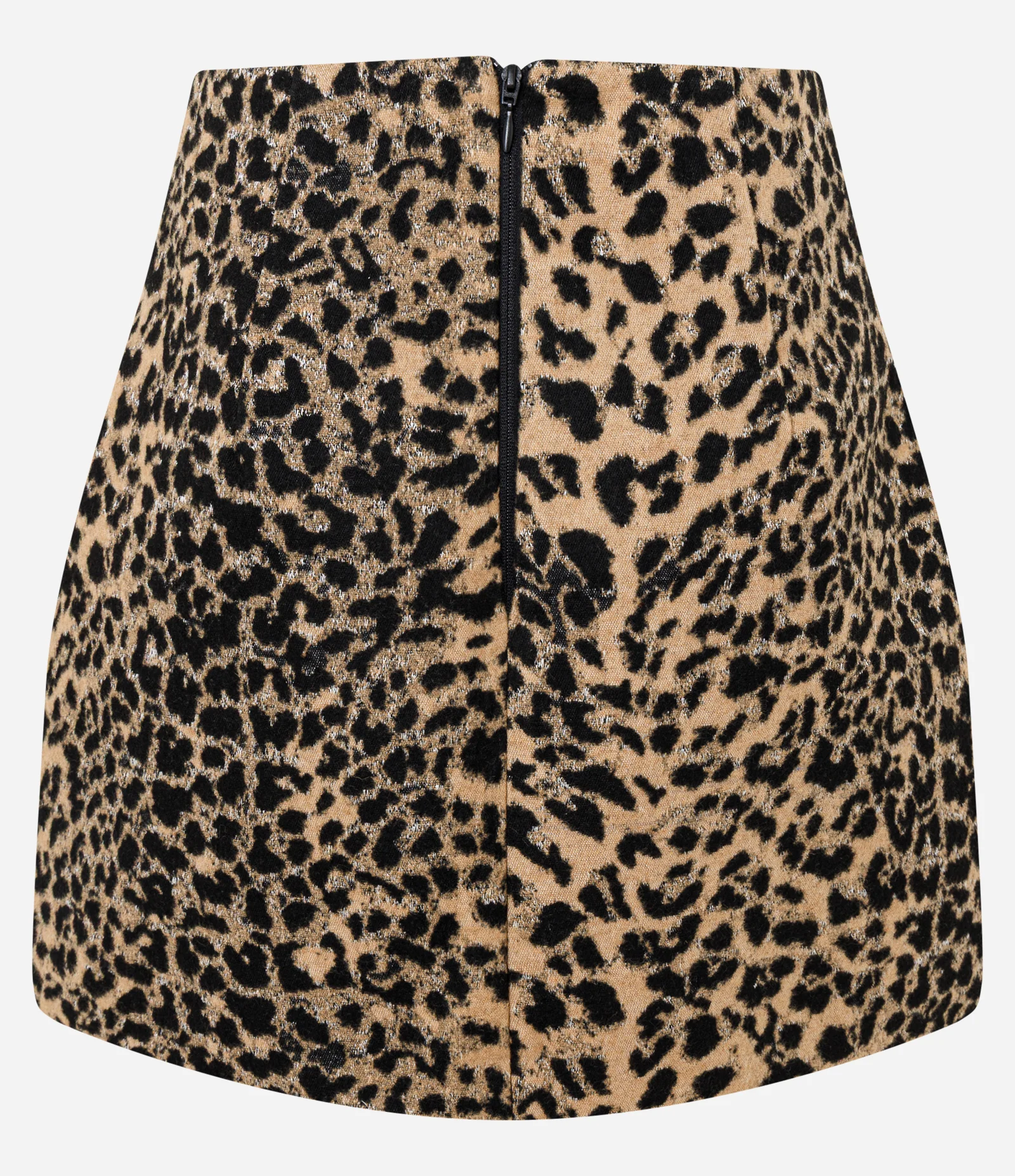 Short Saia Animal Print com Lapelas Frontais Animal Print 2