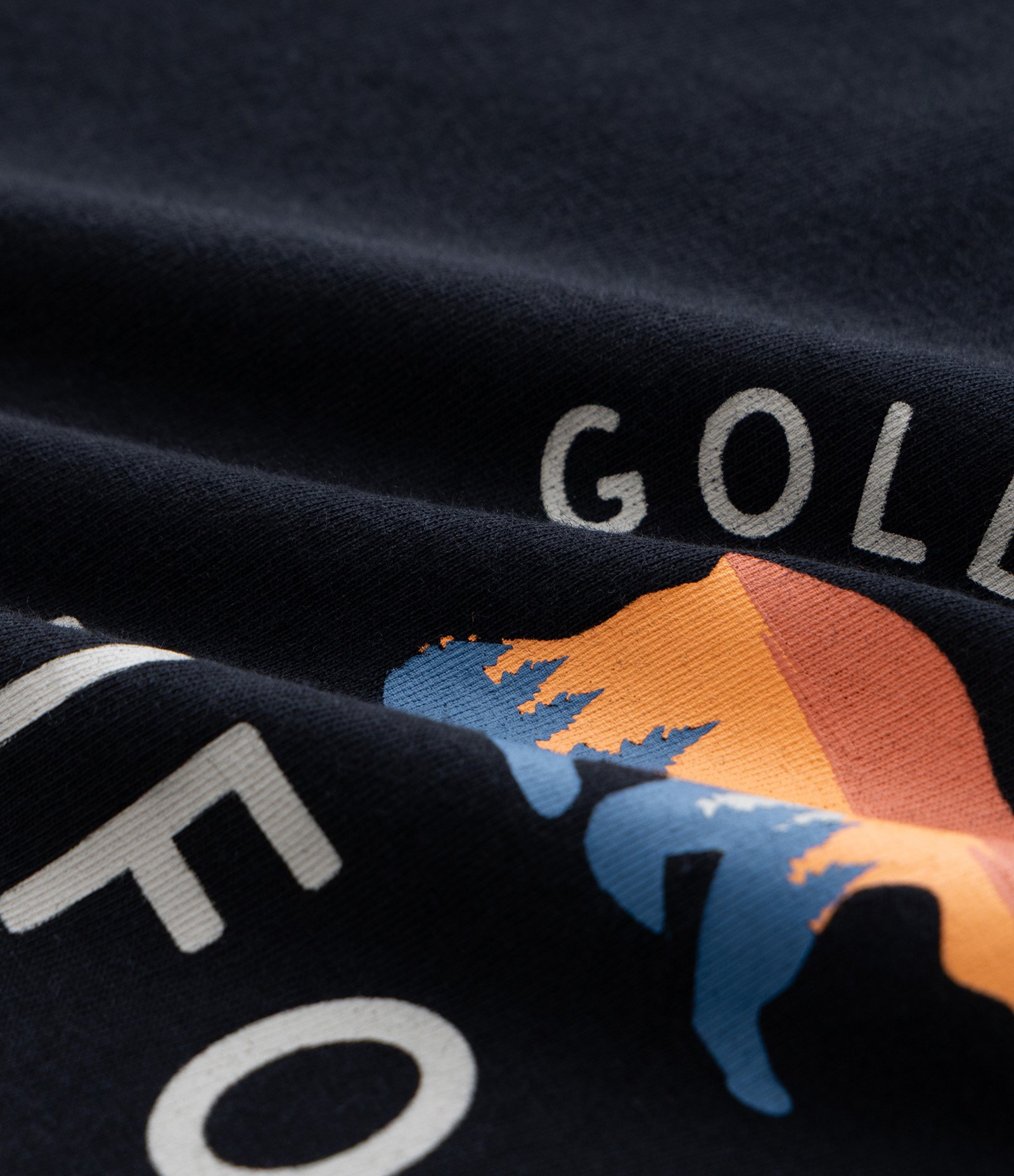 Camiseta Infantil com Estampa Califórnia Golden State – Tam 5 a 14 Anos Preto 3