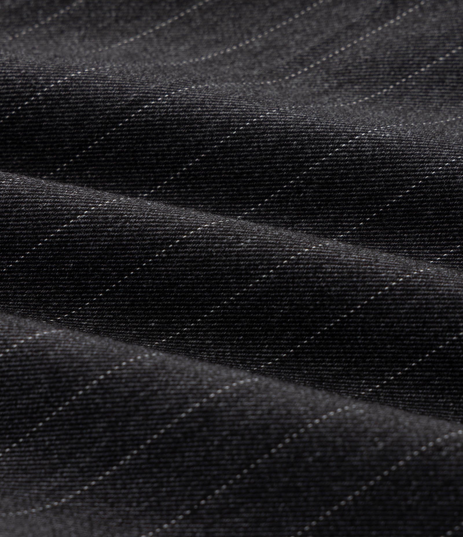 Calça Alfaiatada Wide Leg com Risca de Giz Cinza 9