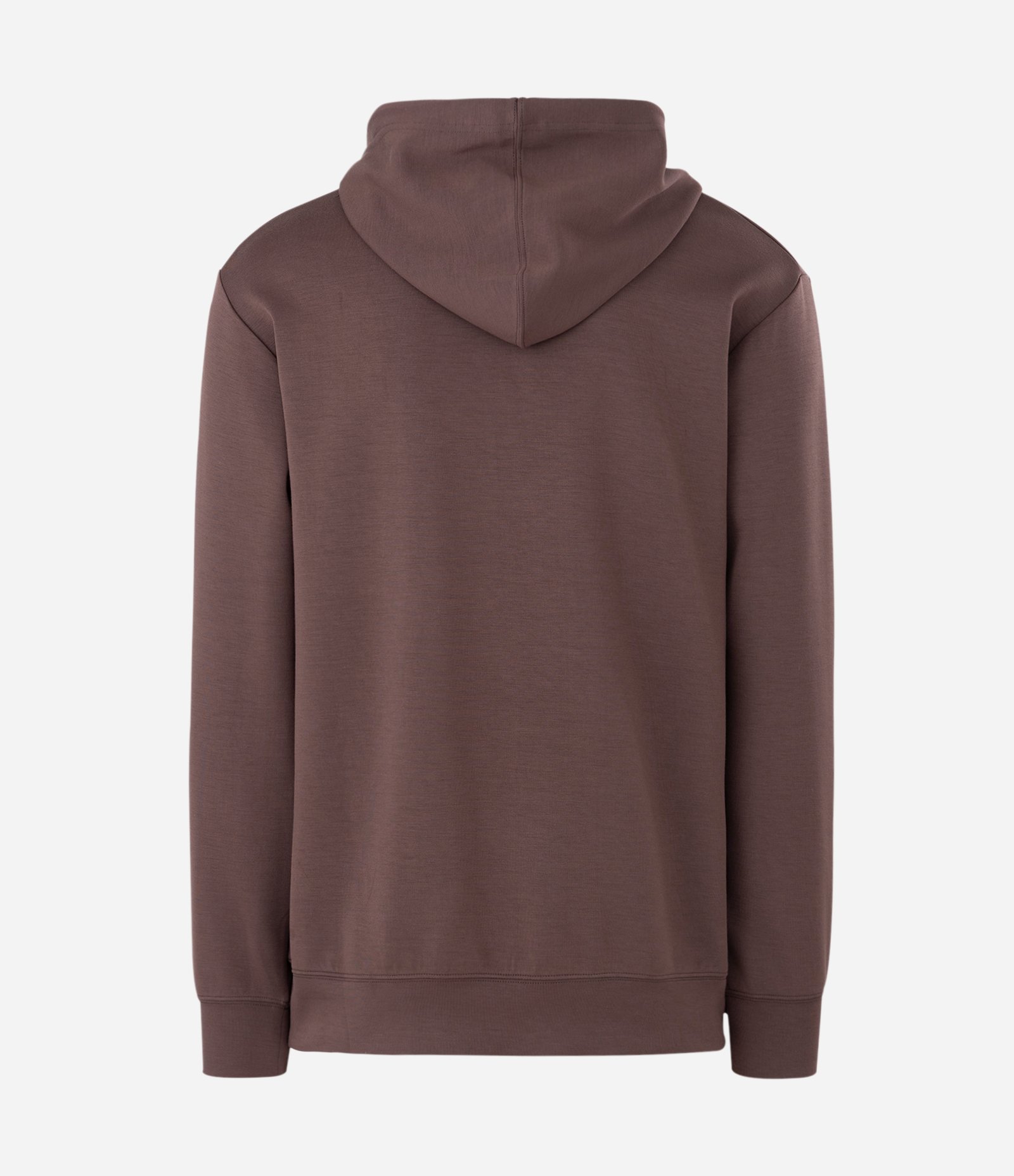 Blusão de Pijama com Capuz em Modal Marrom 2