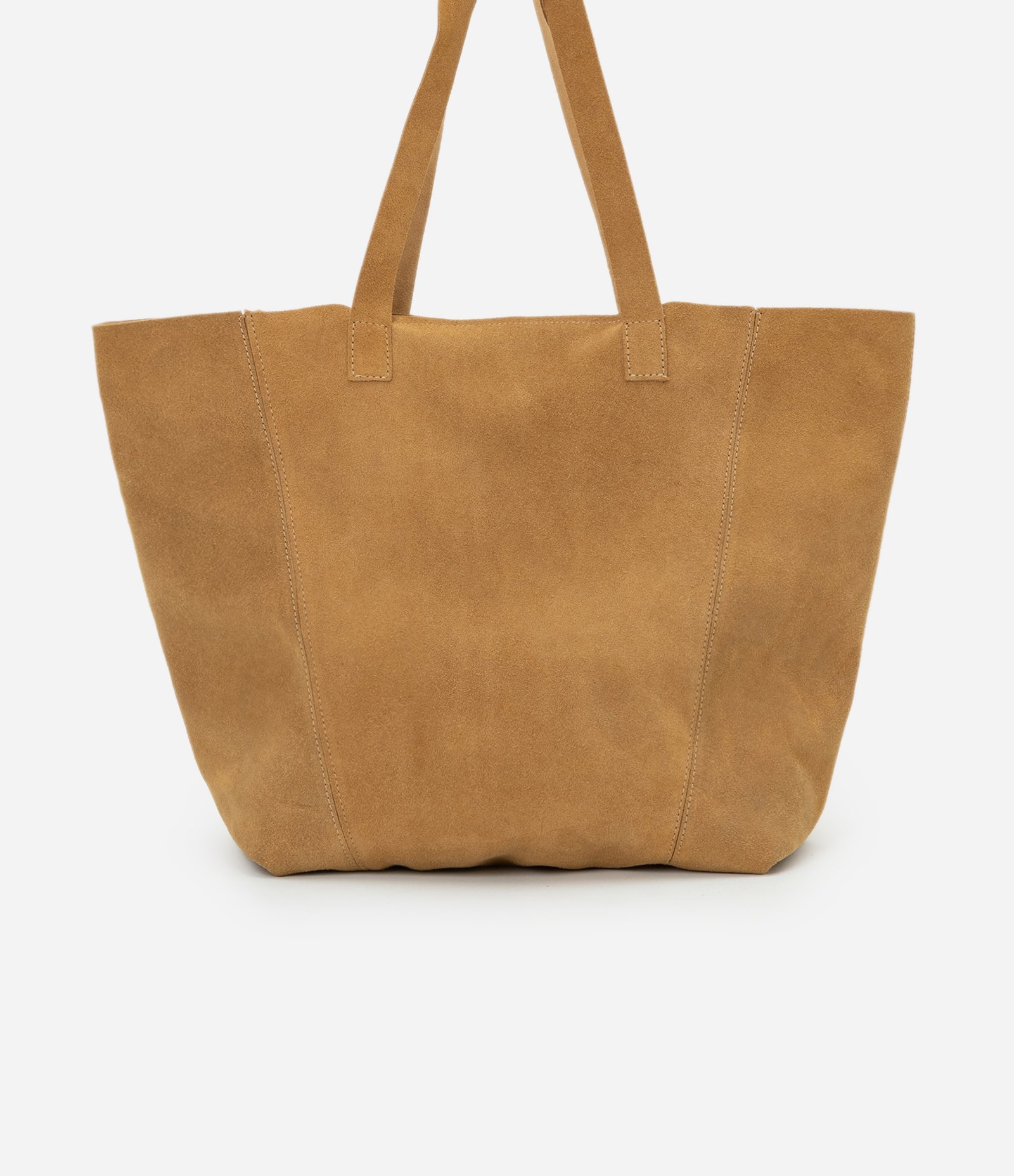 Bolsa Tote em Camurça Bege 3