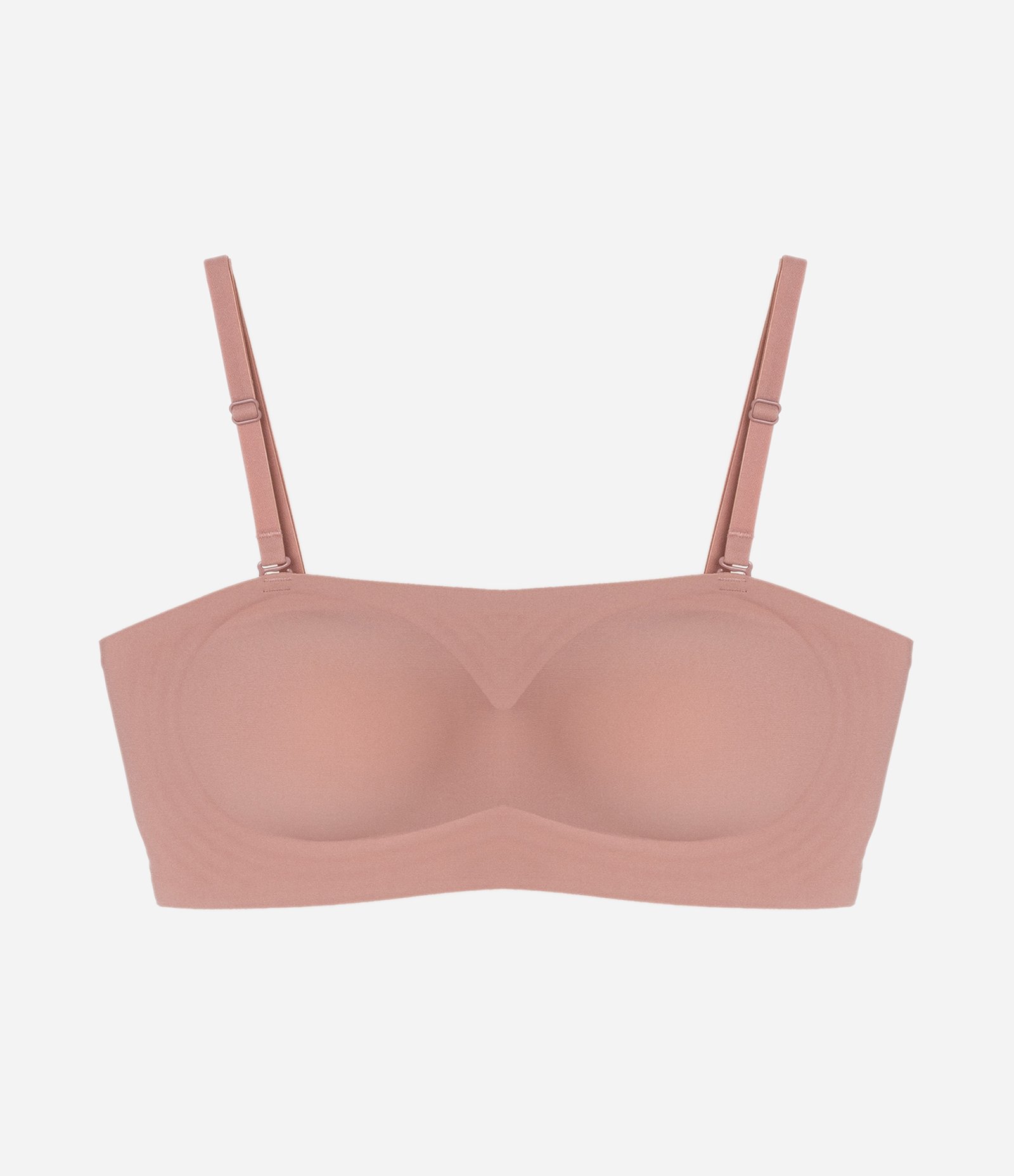 Sutiã sem Aro com Alça e Bojo Removível Fita Up Rosa 4