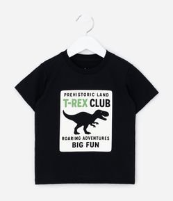 Camiseta Infantil com Estampa Dino T-Rex - Tam 1 a 6
Anos