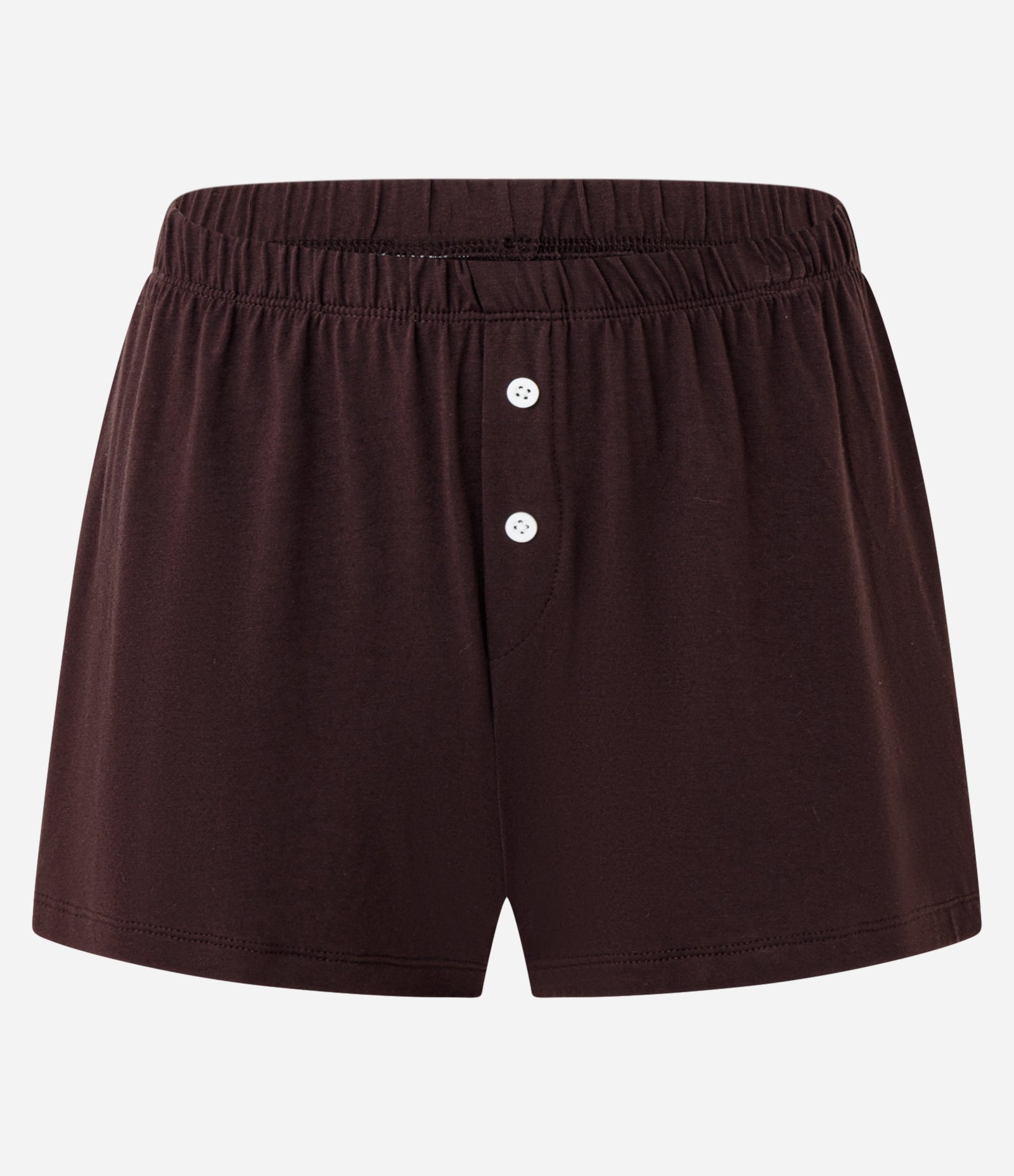 Pijama Curto em Algodão Estampa Café Expresso Branco 3