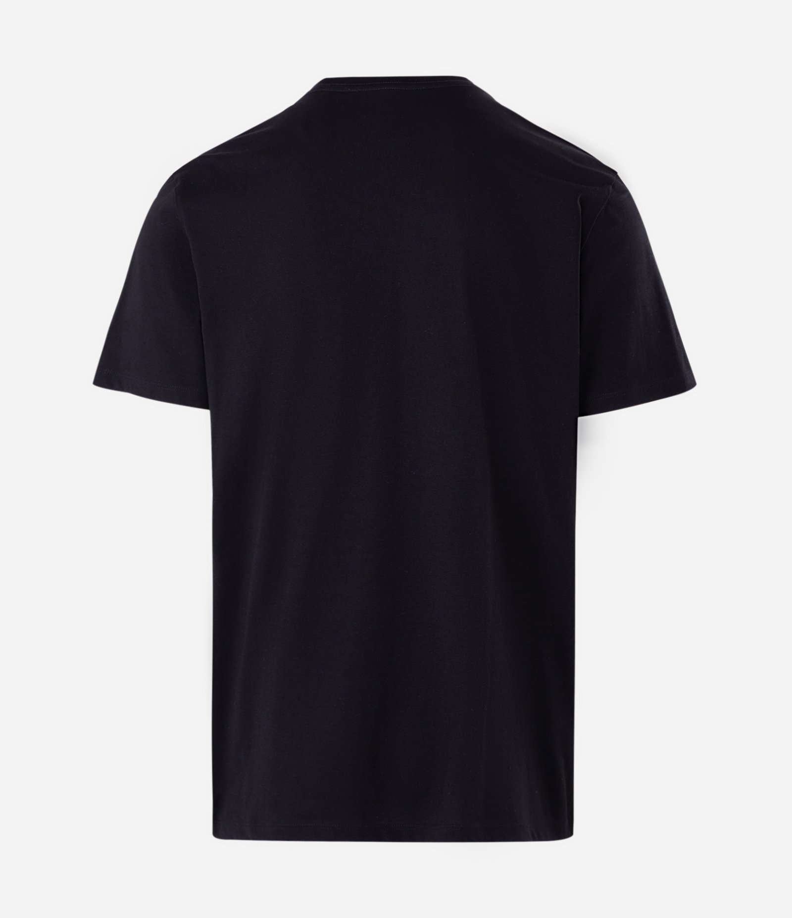 Camiseta em Meia Malha Manga Curta com Lettering Wild and Free Preto 5