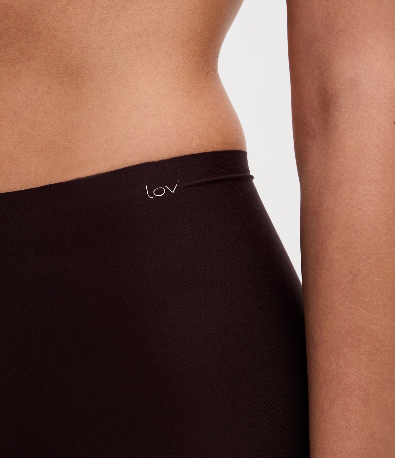 Calça Corsário Funcional em Microfibra Marrom 3