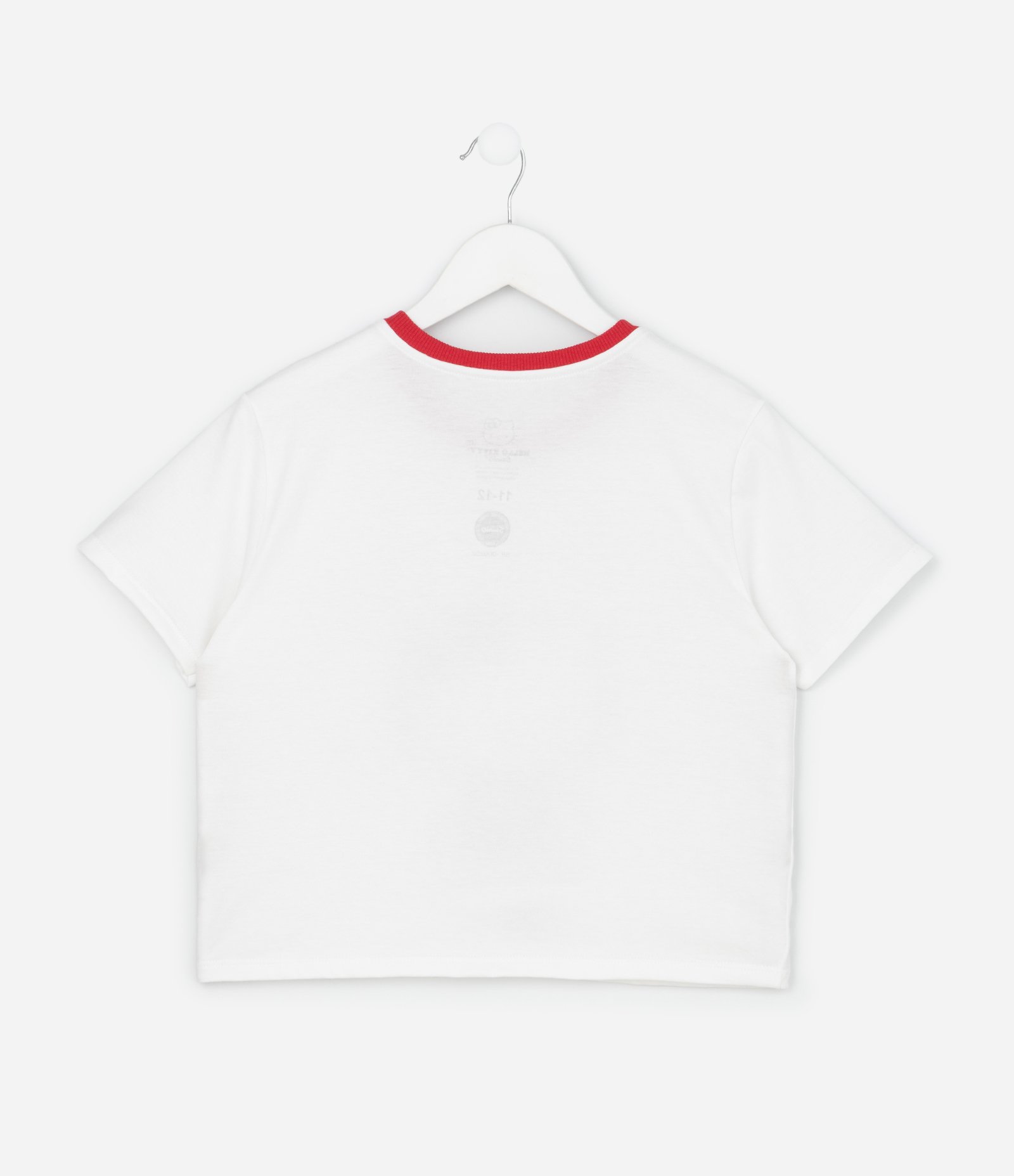 Blusa Infantil com Estampa Hello Kitty - Tam 5 a 14 Anos Branco 2