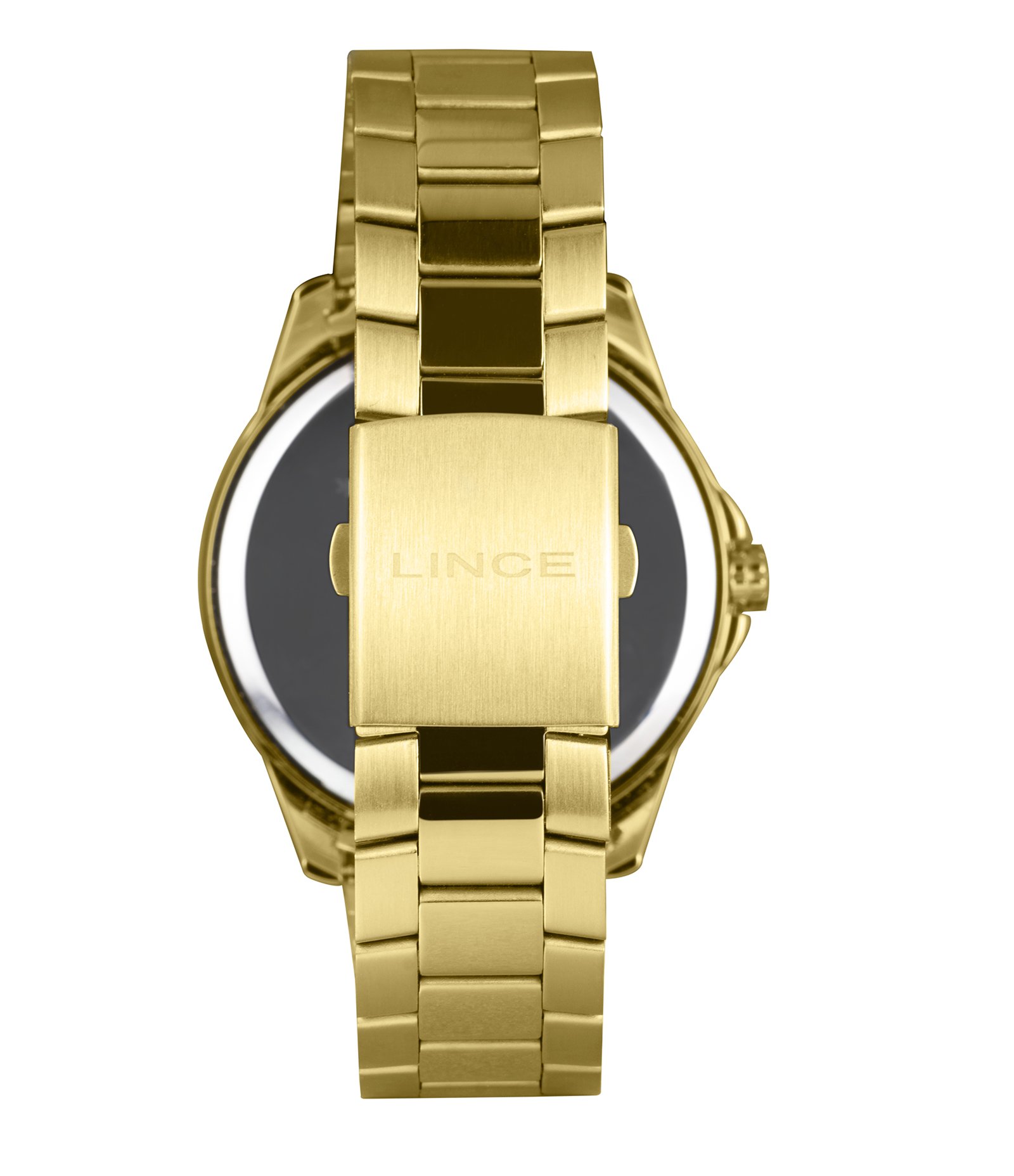 Relógio Analógico Lince Aço MRGM053L46 KAV2P2KX Dourado