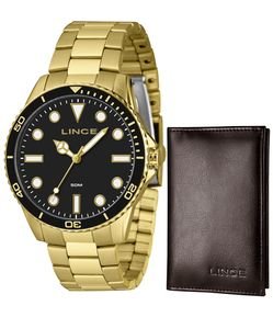 Relógio Analógico Lince Aço MRGM007L46 KAA4P1KX