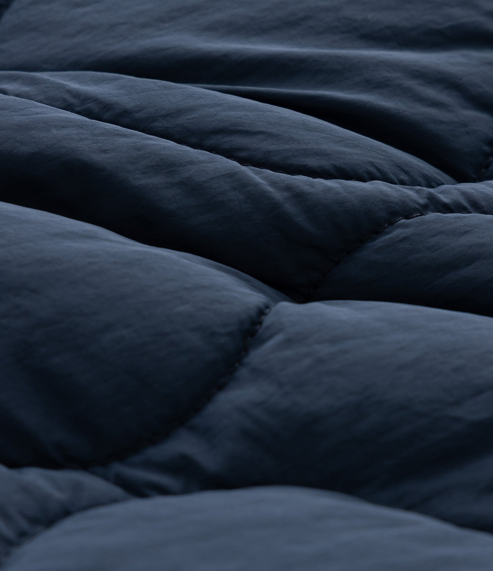 Jaqueta Infantil Matelassada com Gola em Veludo – Tam 1 a 6 Anos Azul Marinho 3