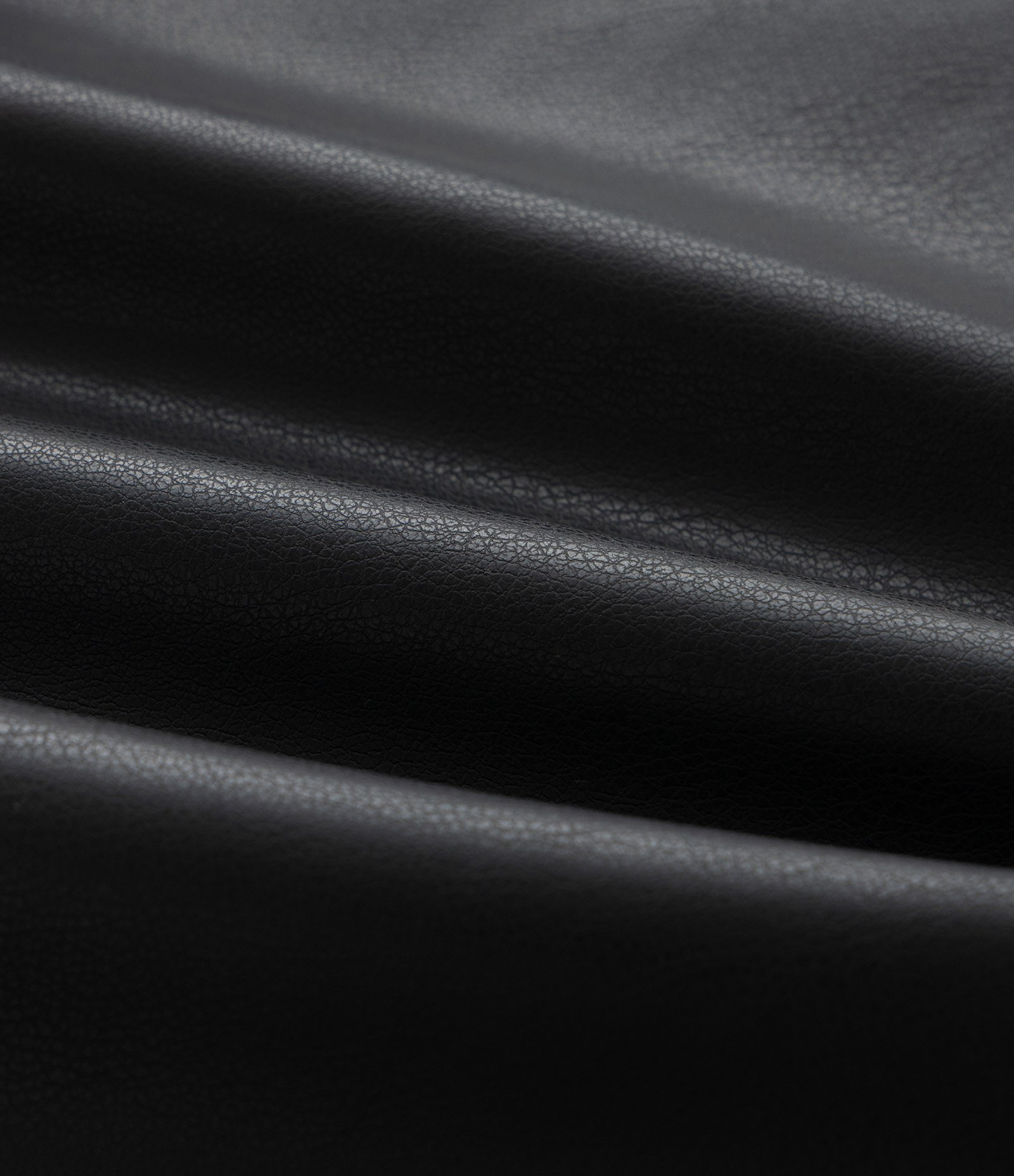 Calça Masculina PU Alfaiatada Reta com Recortes Preto 3