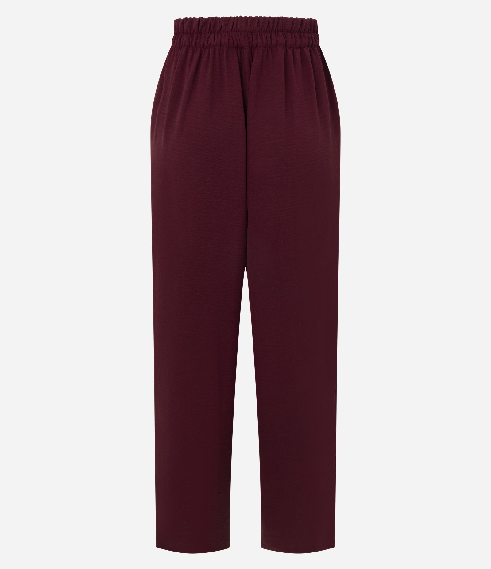 Calça Cenoura em Airflow com Pregas Frontais Vermelho 6