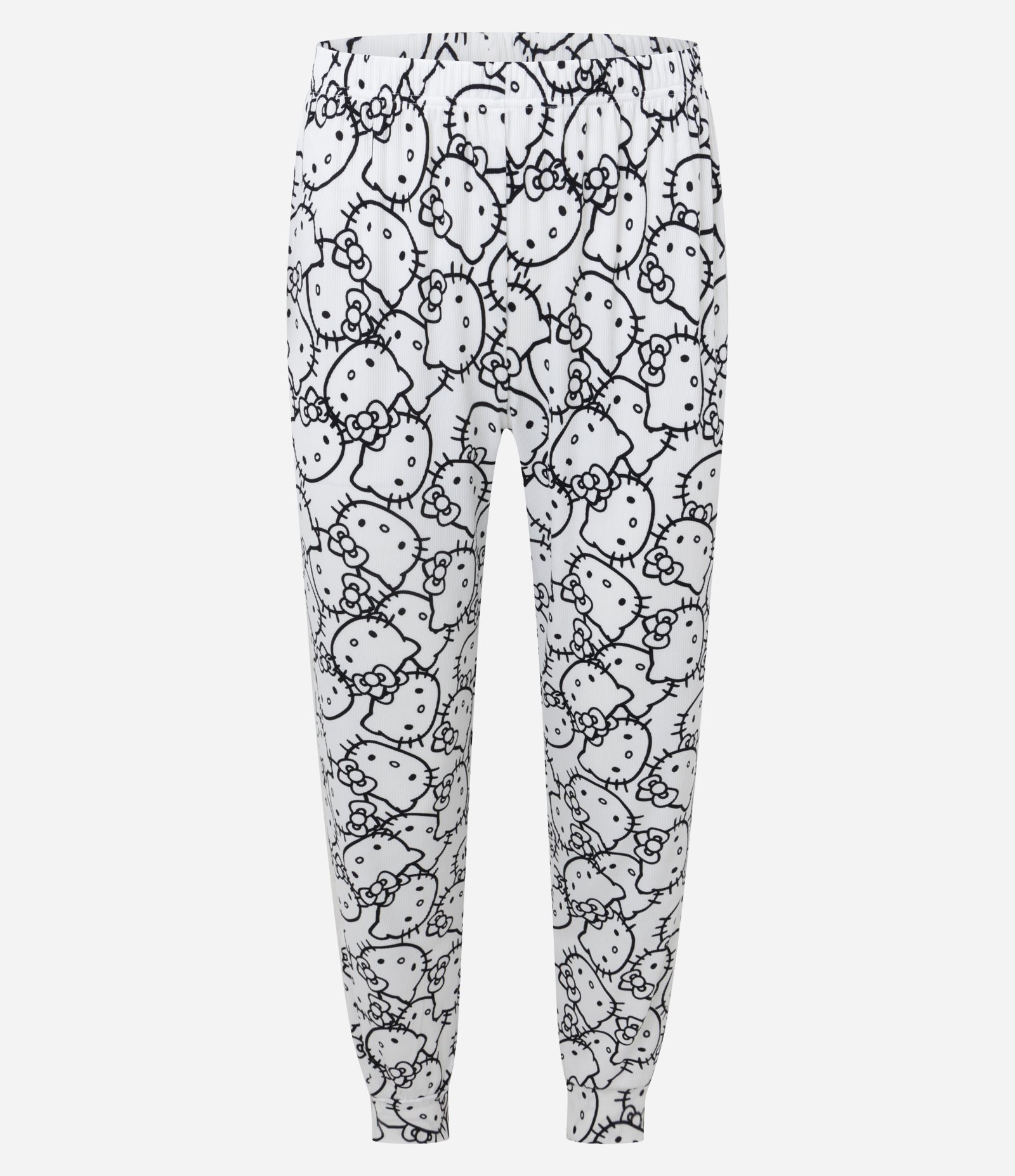 Pijama Longo com Estampa Hello Kitty Branco 4