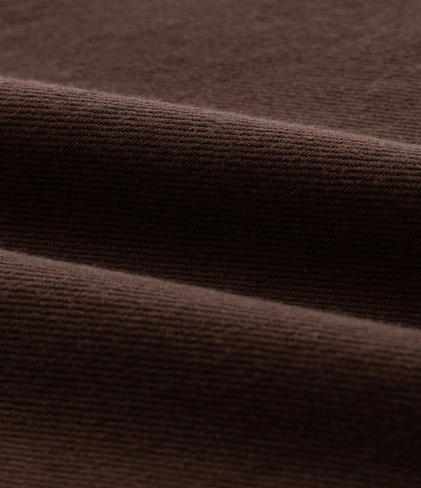 Calça Baggy em Sarja com Costura Contrastante e Cadarço na Cintura Marrom 3