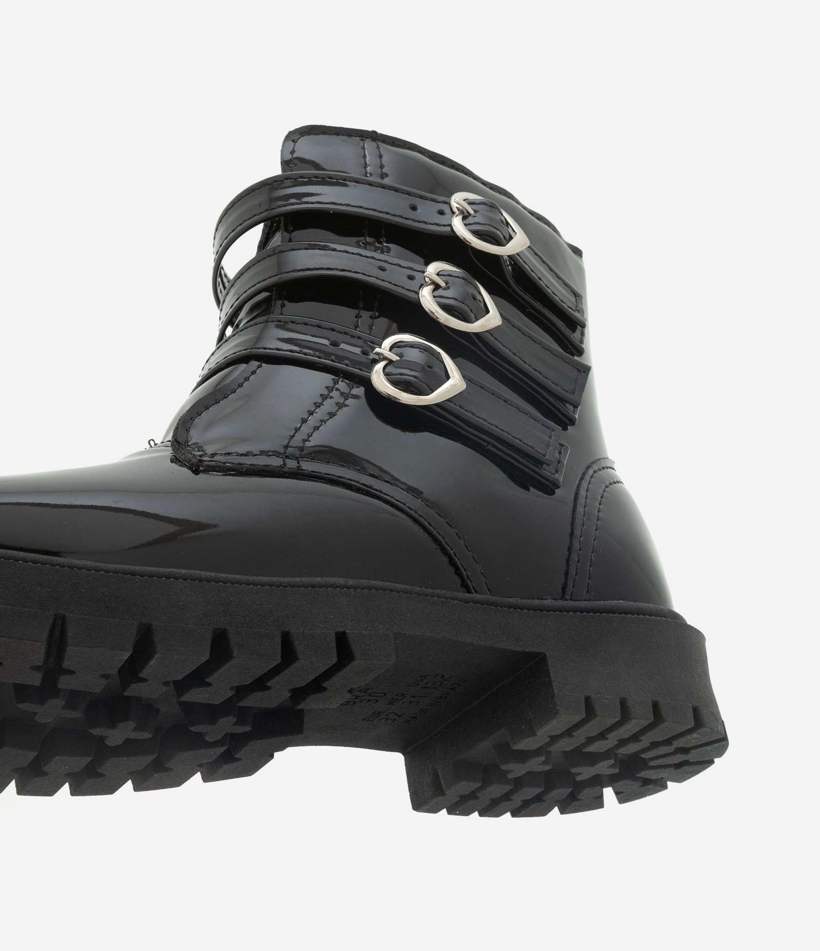 Bota Infantil com Fivelas e Solado Tratorado – Tam 28 a 34 Preto 3