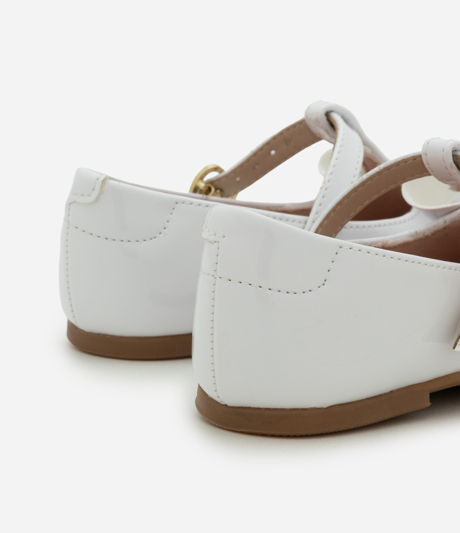 Sapatilha Infantil com Lacinho Aplicado – Tam 20 a 25 Off White 2
