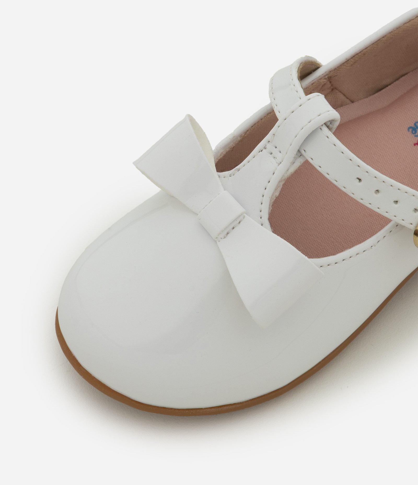 Sapatilha Infantil com Lacinho Aplicado – Tam 20 a 25 Off White 4