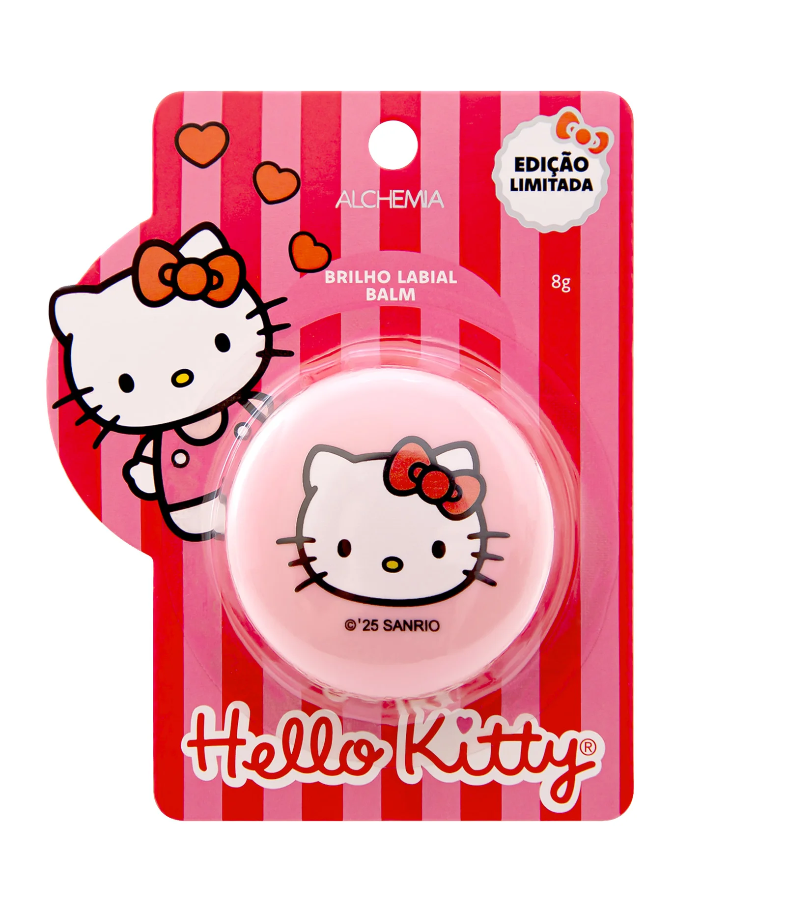 Brilho Labial Balm Hello Kitty Cherry 1