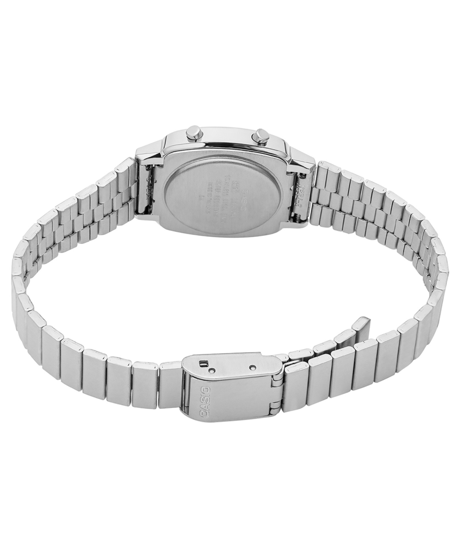 Relógio Masculino Digital em Aço e Pulseira Casio Prata 3