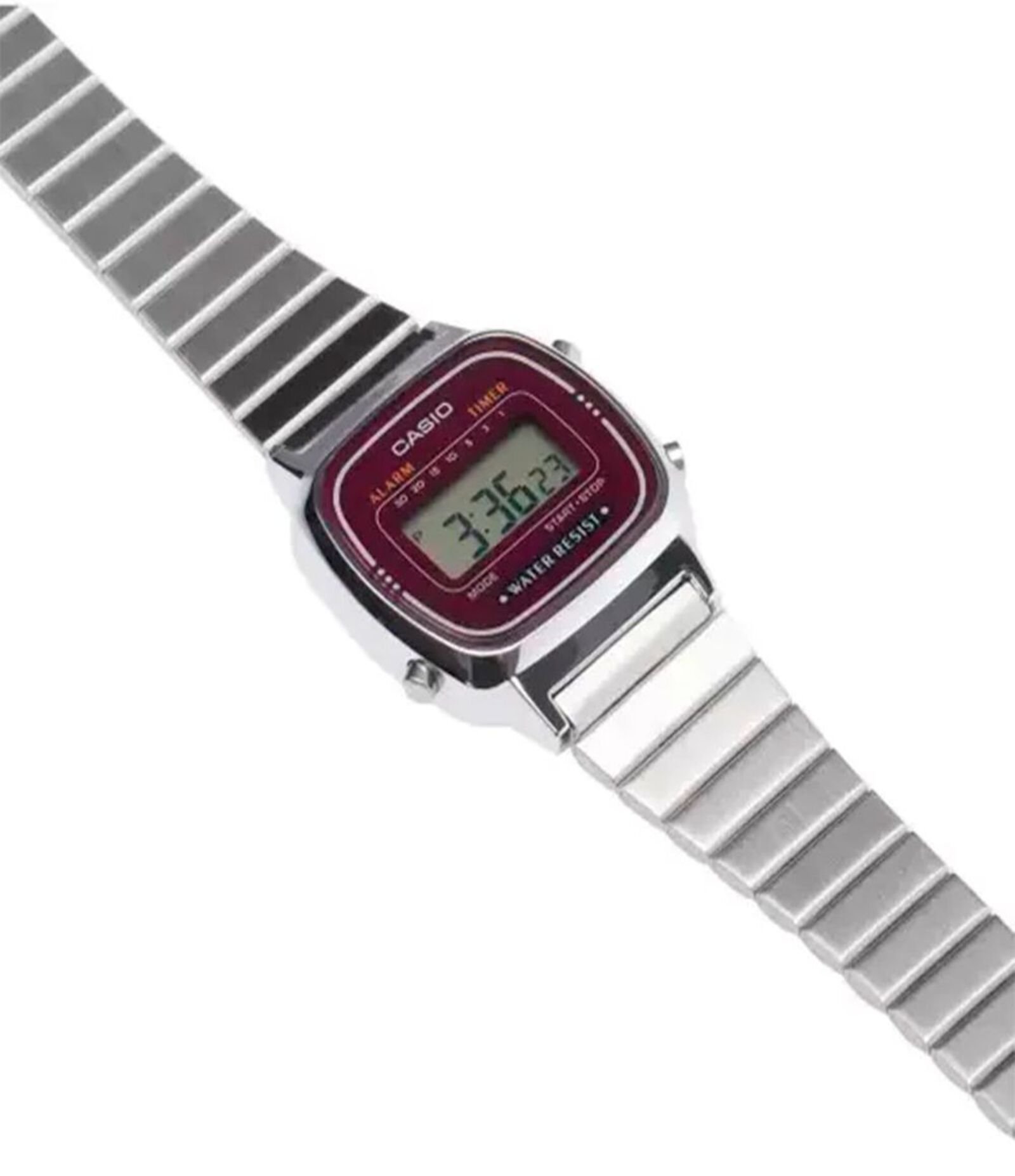 Relógio Masculino Digital em Aço e Pulseira Casio Prata 4