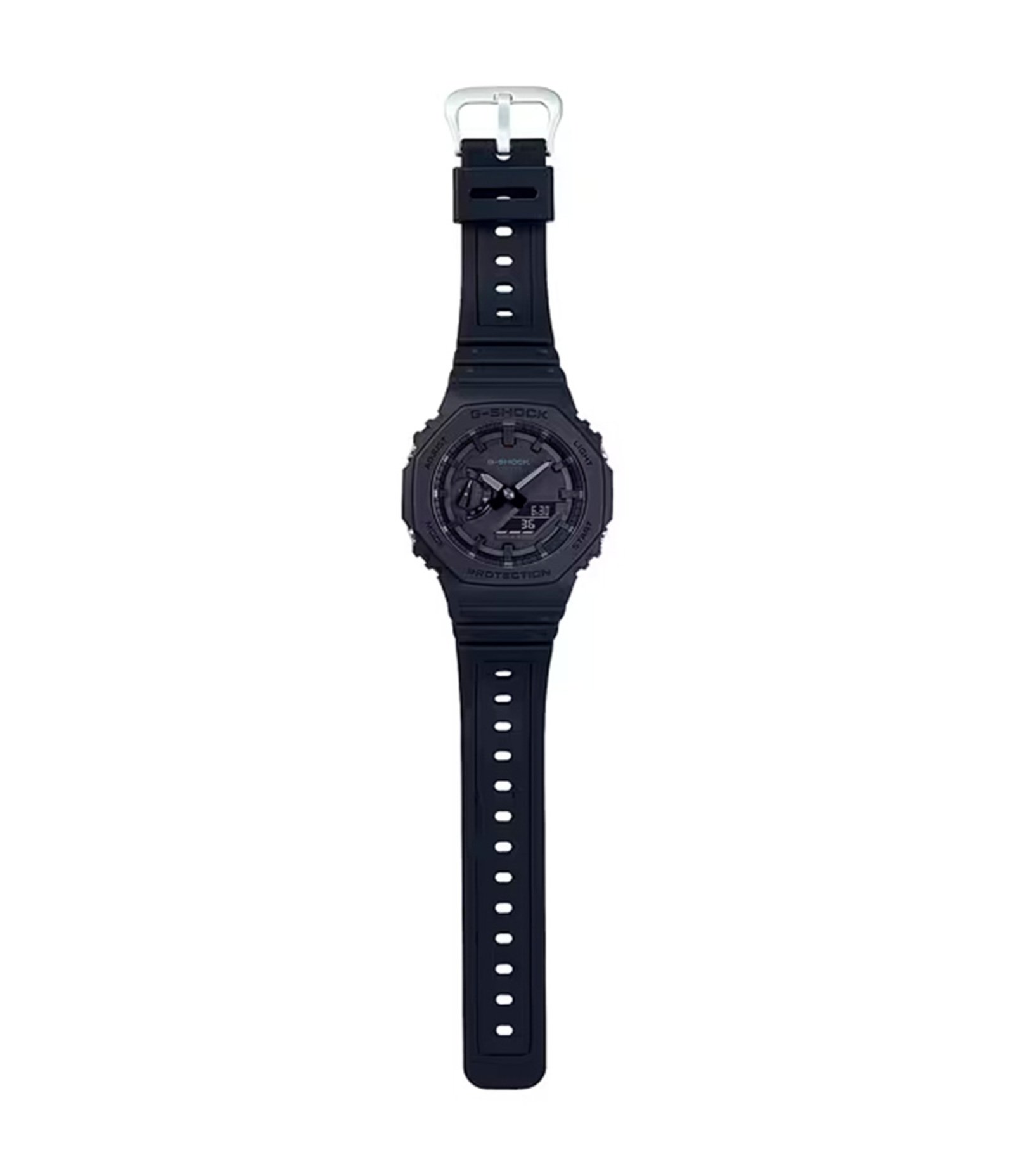 Relógio Resina Masculino Anadigi com Caixa em Resina e Pulseira em Resina Casio Preto 4