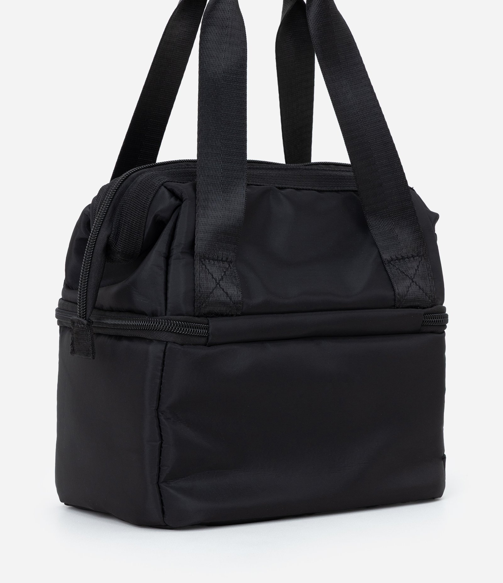 Lancheira Duplex com Alça de Mão Preto 3