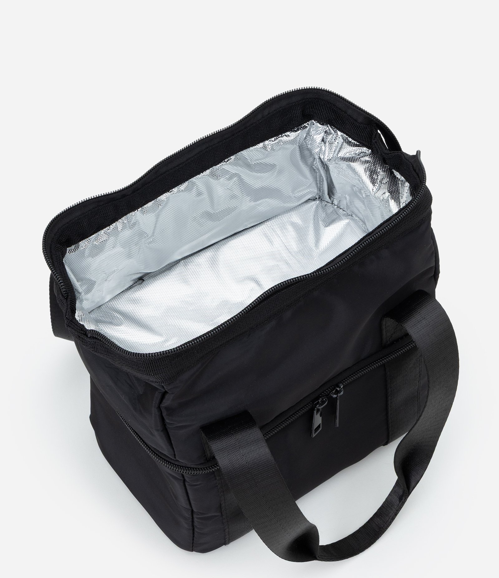 Lancheira Duplex com Alça de Mão Preto 5