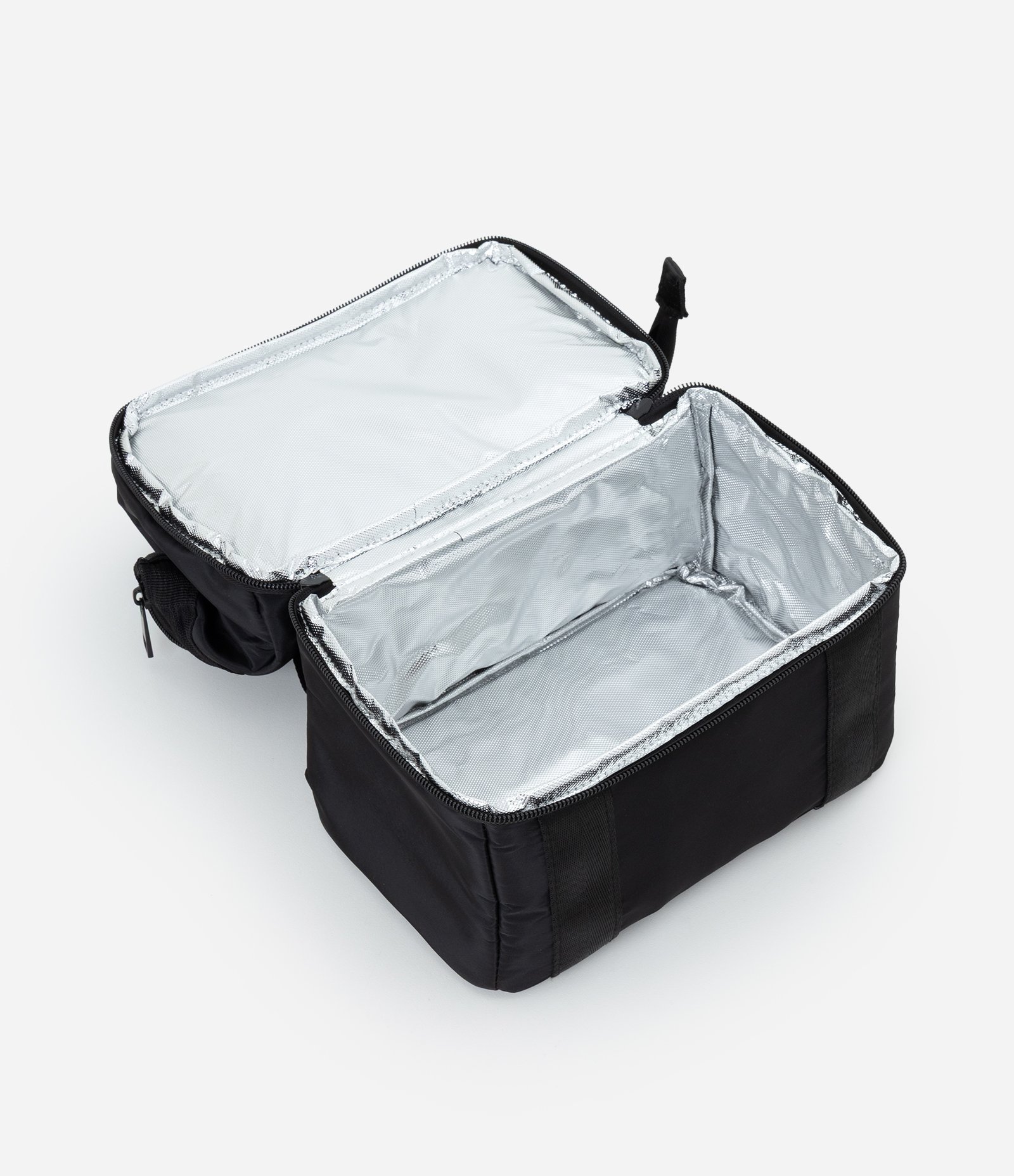 Lancheira Duplex com Alça de Mão Preto 6