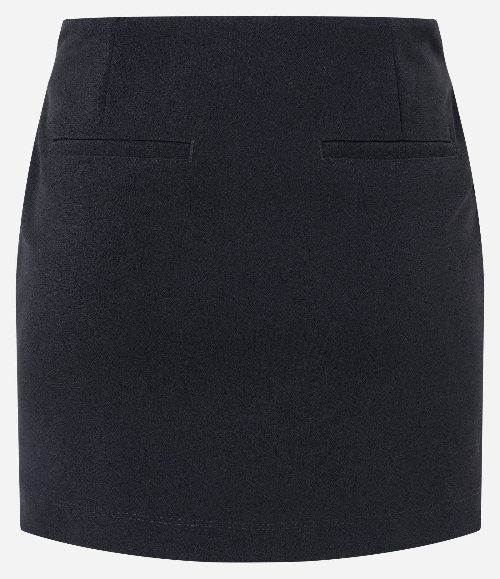 Short Saia Ajustado em Crepe com Cintinho Preto 6