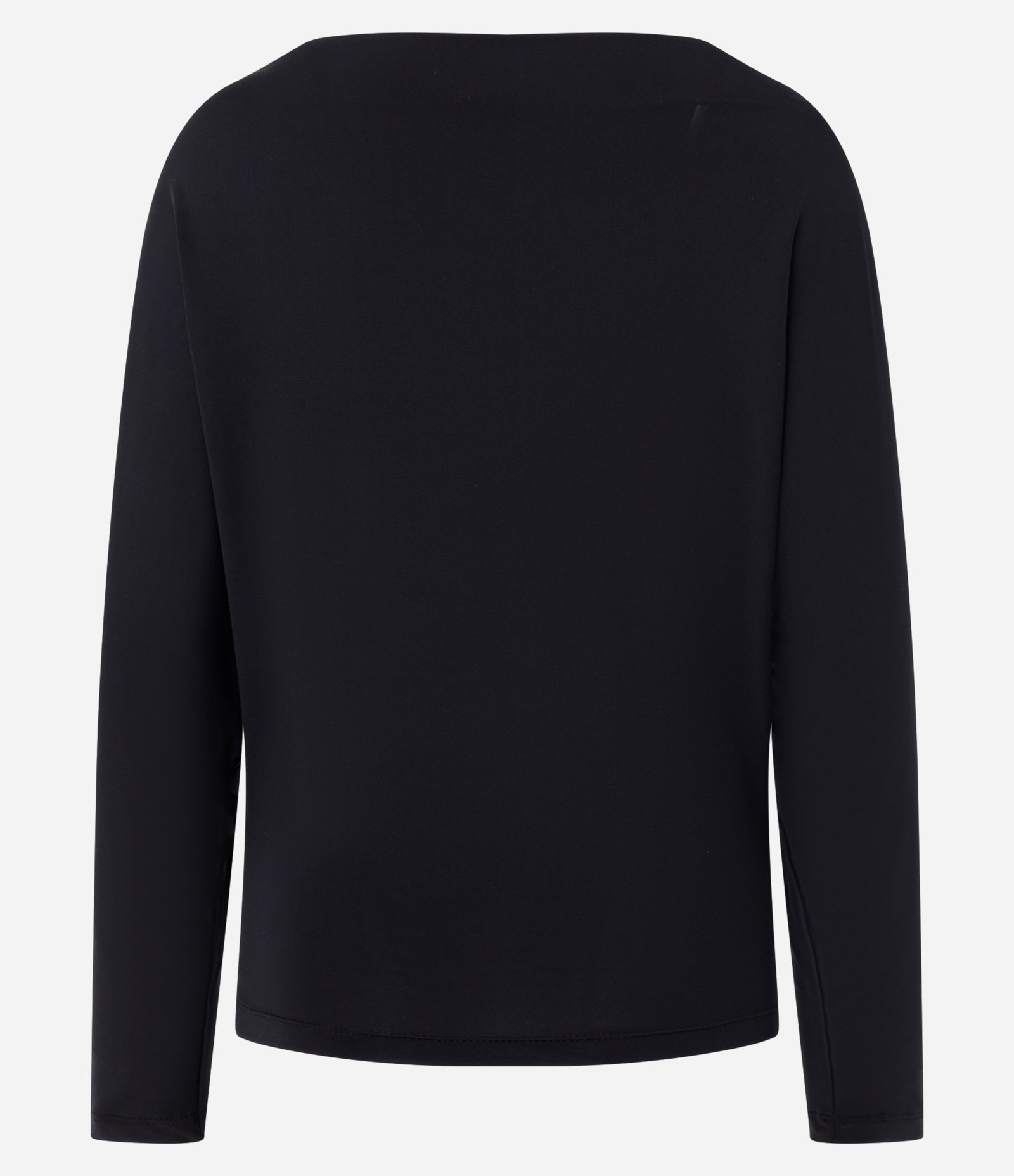 Blusa com Manga Morcego em Microfibra Preto 6