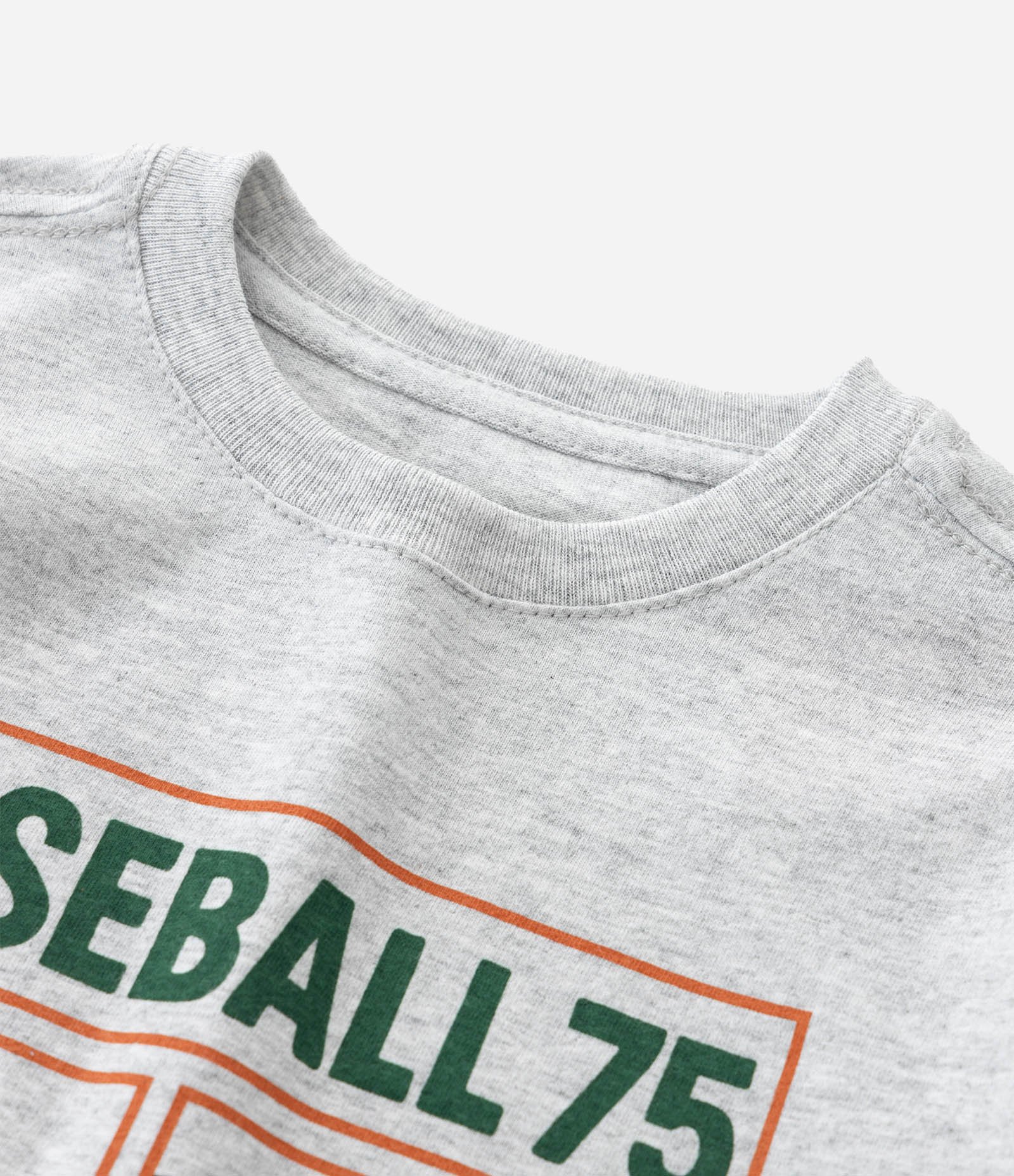 Camiseta Infantil com Estampa Esportiva Basquete – Tam 1 a 5/6 Anos Cinza Claro 4