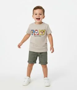 Bermuda Infantil em Sarja - Tam 1 a 6 Anos