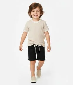 Bermuda Infantil em Sarja Ripstop – Tam 1 a 6 Anos