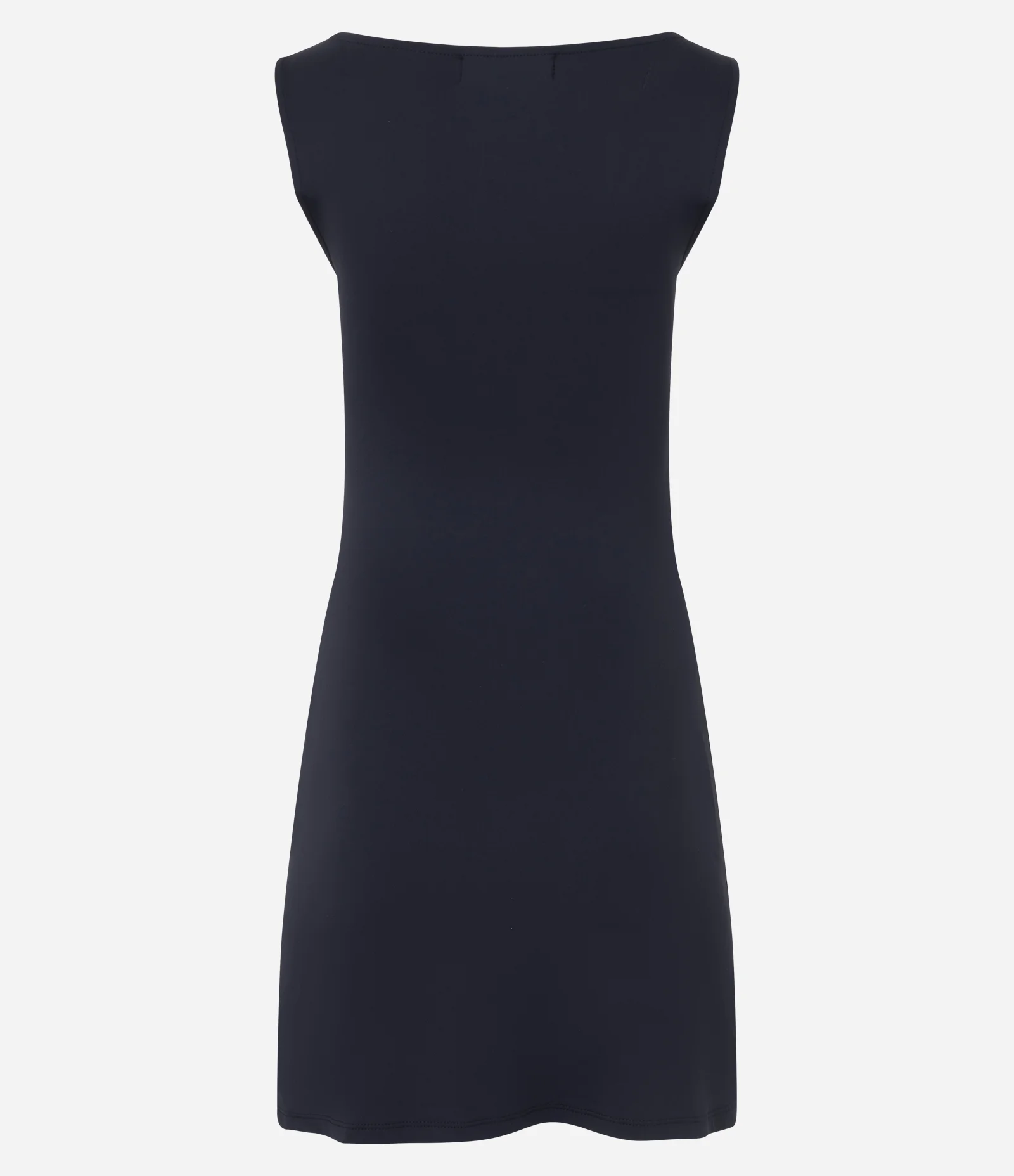 Vestido Curto em Poliamida com Decote Canoa Anthracite 2