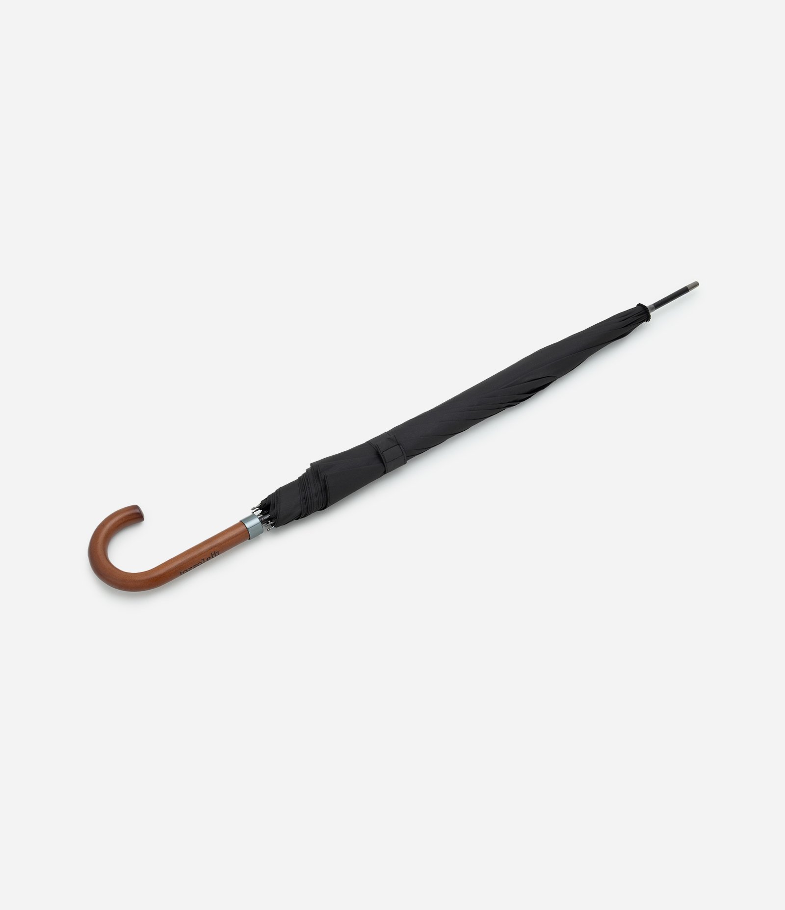 Guarda-Chuva Automático com Cabo Curvo Preto 3