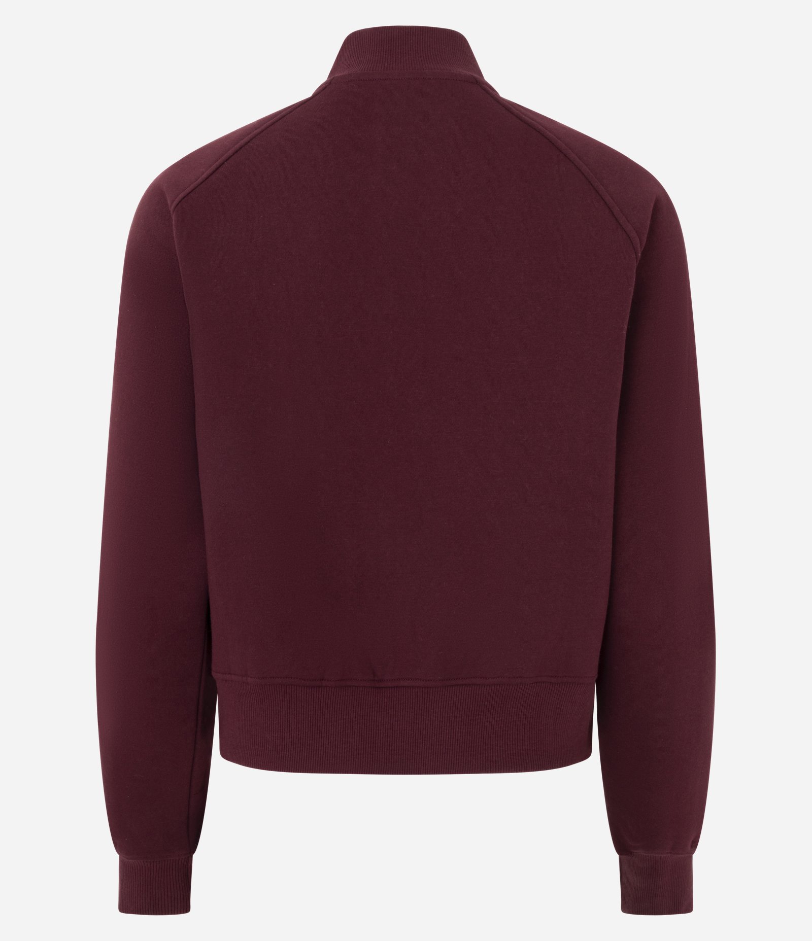 Blusão Moletom Fechado com Half Zíper Vermelho 2