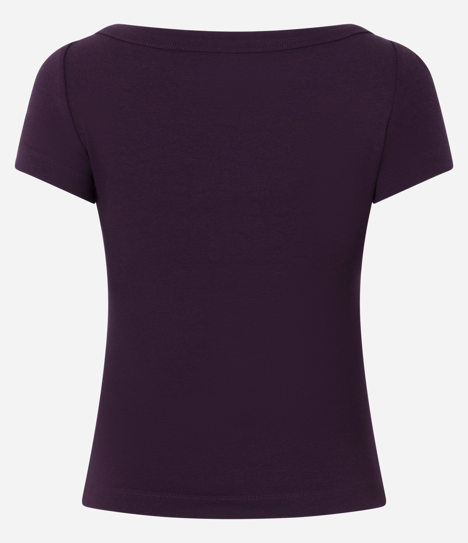 Blusa em Modal com Decote Canoa Roxo 2