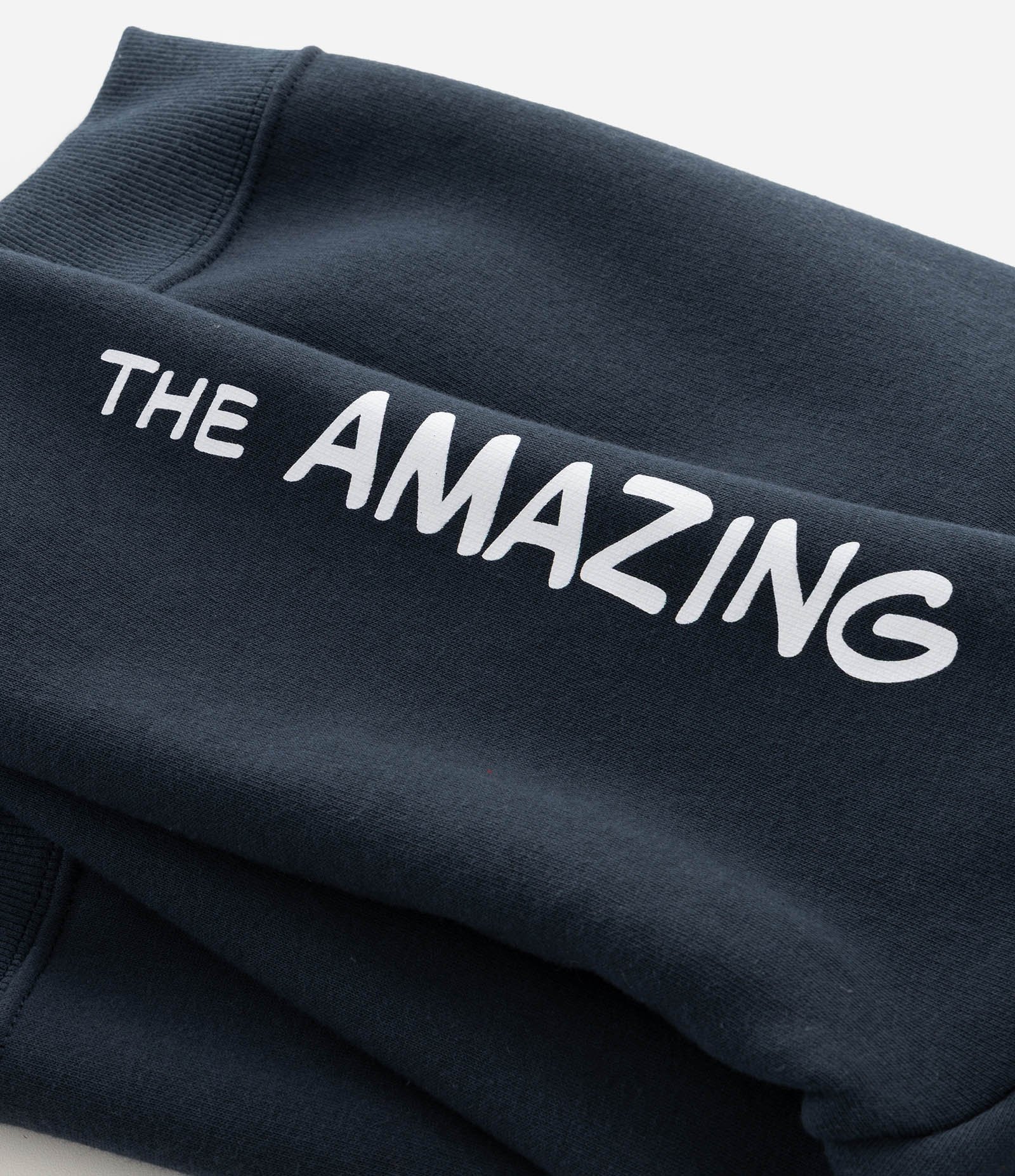 Casaco Infantil com Estampa Spider Man Lettering Tam 2 A 8 Azul Noite 8