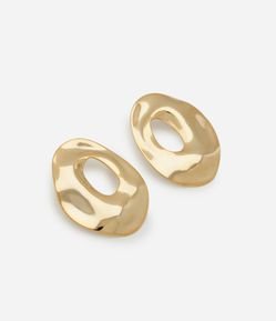 Brinco Médio com Formato Orgânico e Centro Vazado