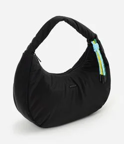 Bolsa Baguete Média com Enfeite na Alça