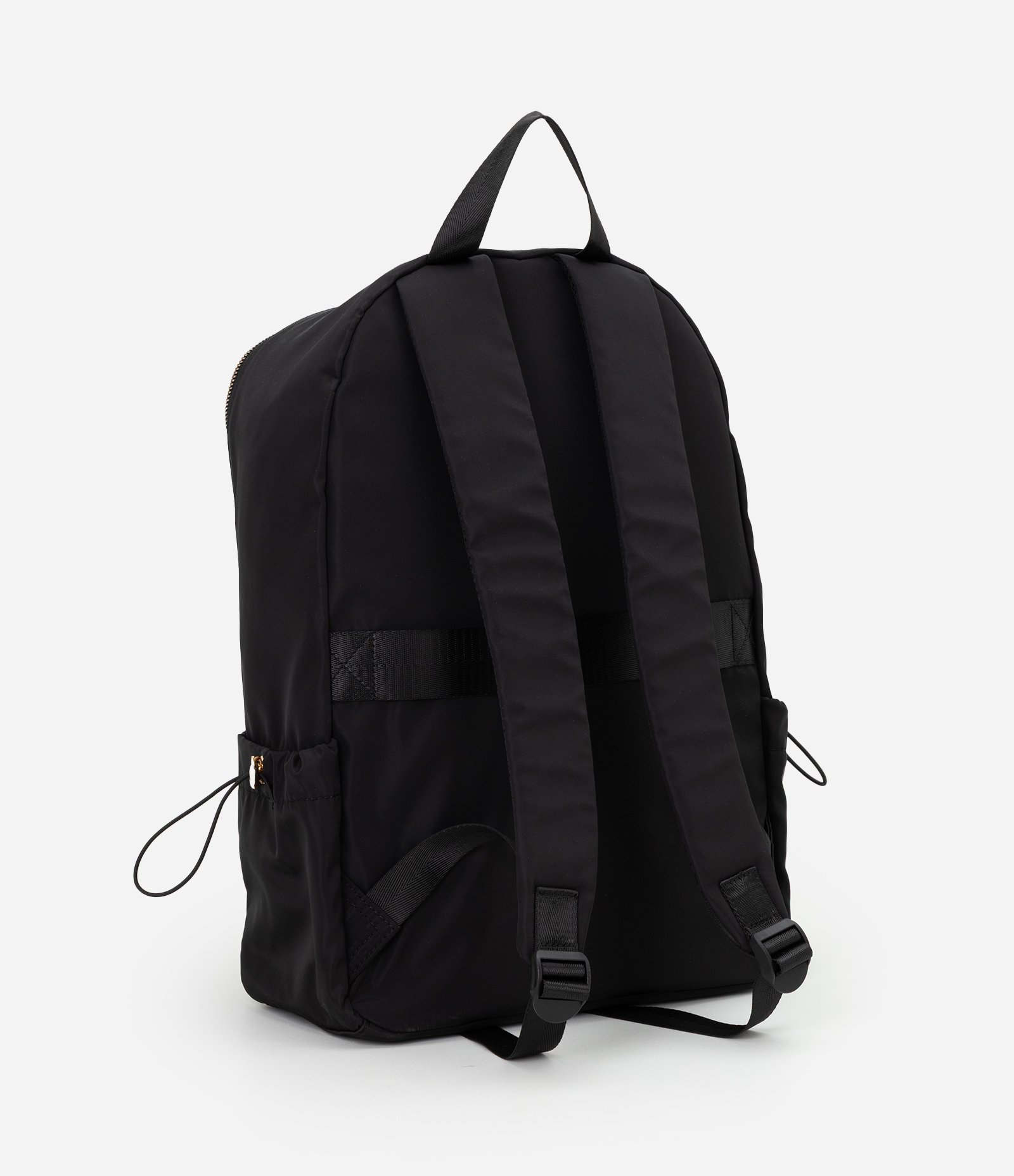 Mochila com Bolsos Laterais e Alças Ajustáveis Preto 6