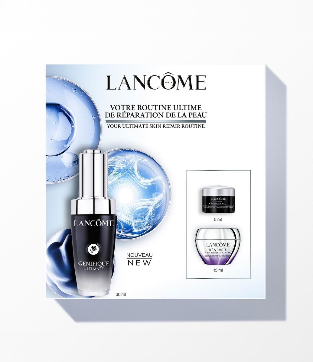 Kit Rotina Genifique Ultimate 30ml + Genifique Yeux 5ml+ Renergie