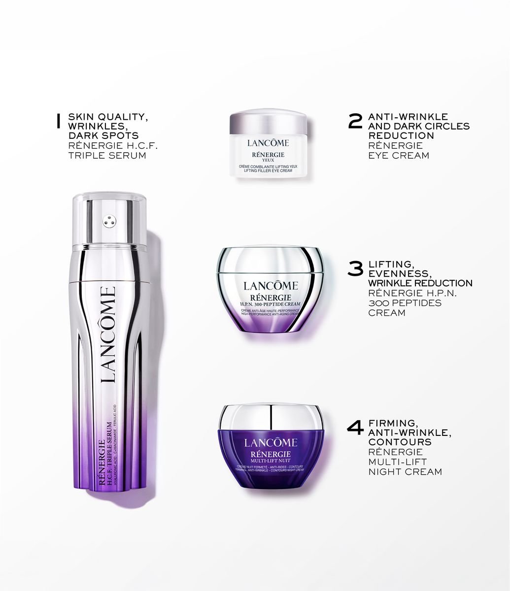 Kit Serum Facial Lancome Renergie Triple Serum 50ml Kit Rotina