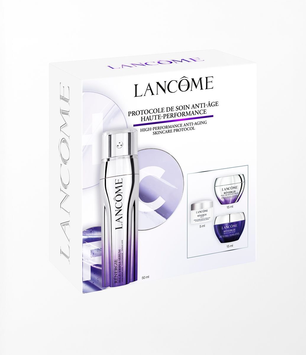 LANCOME CLINIQUE RMK 3セット Kit Serum Facial Lancome Renergie Triple Serum 50ml Kit Rotina