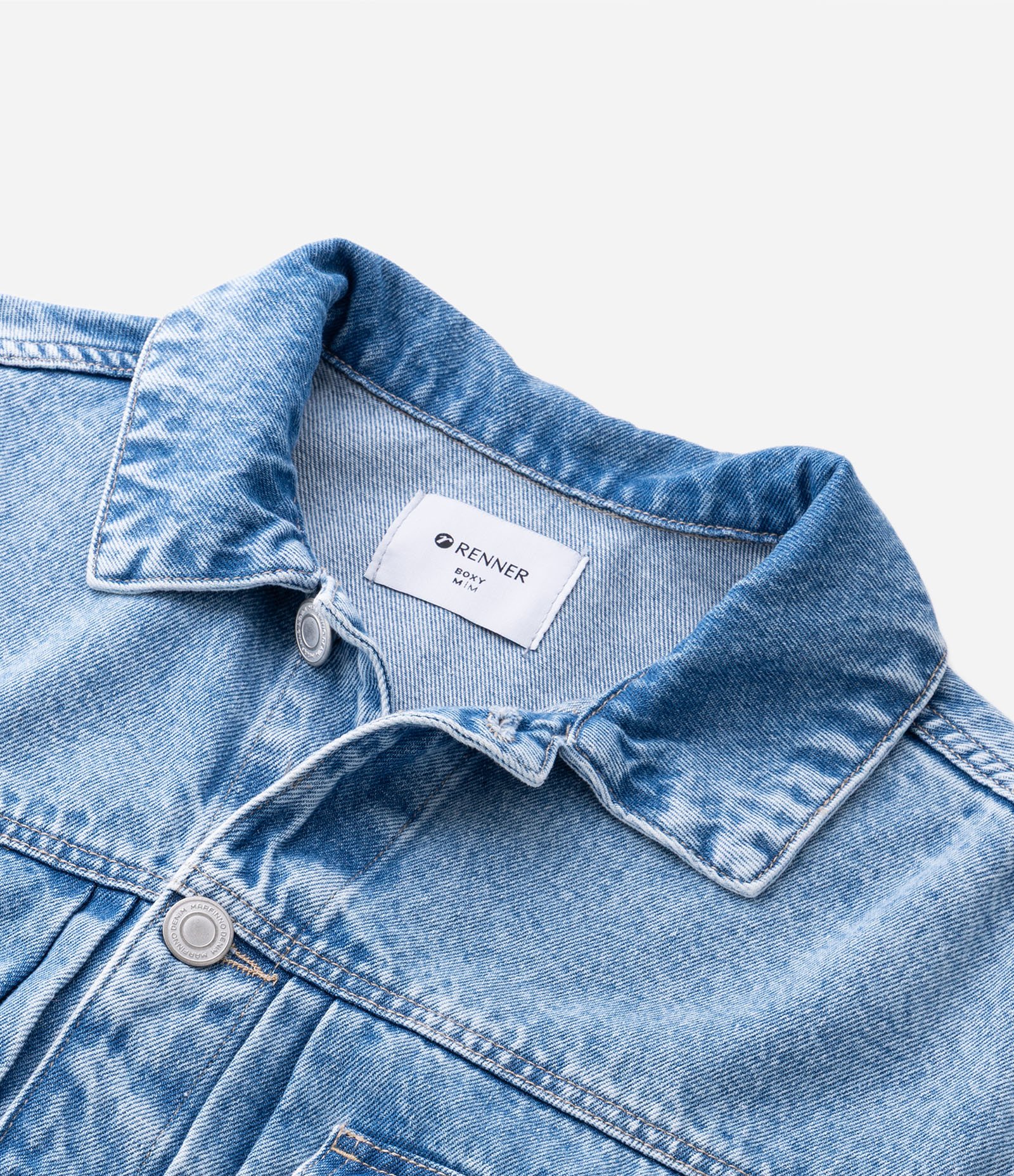 Jaqueta Denim Jeans Lisa Azul 6