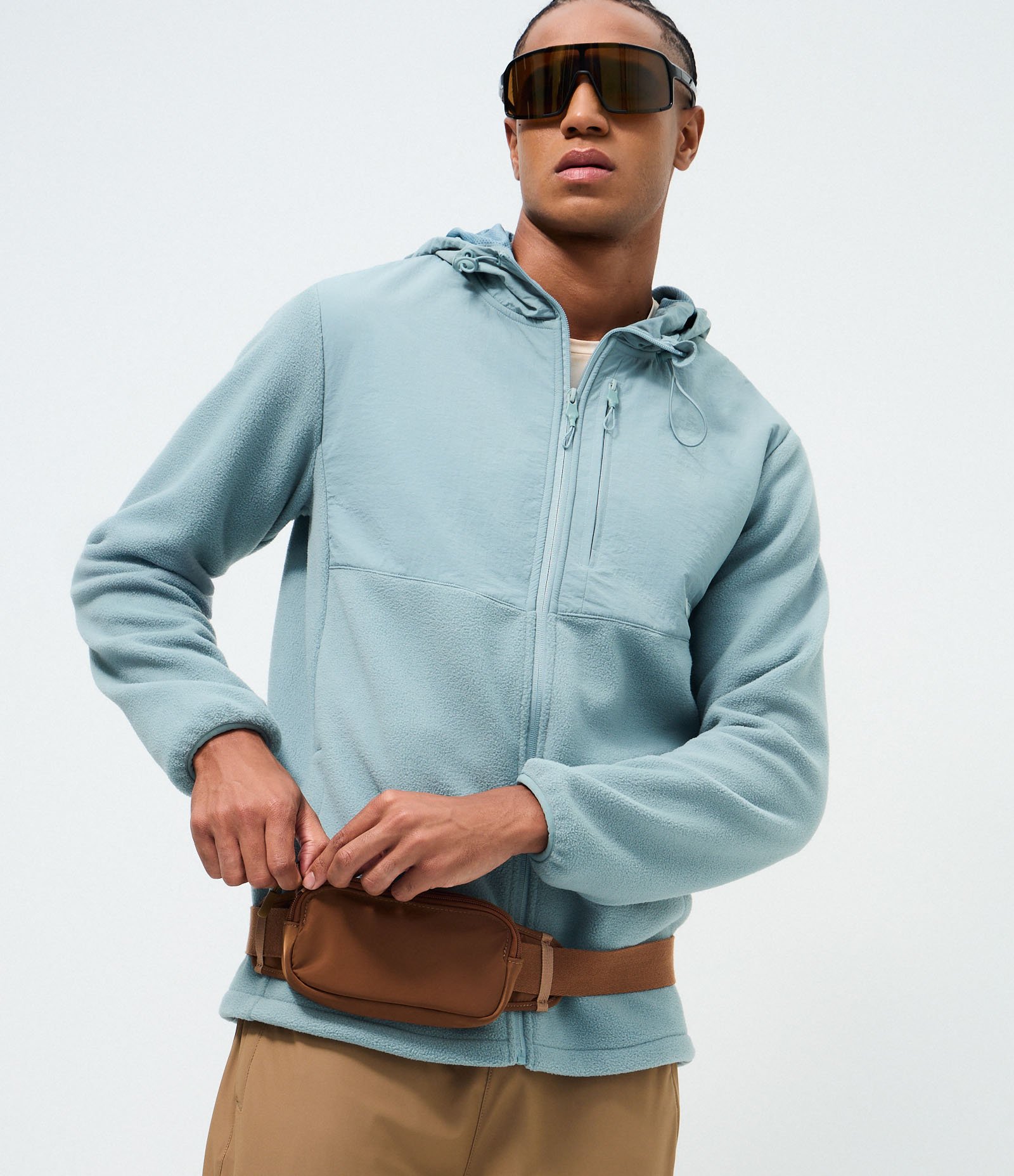 Bolsa Pochete Liso Marrom 1