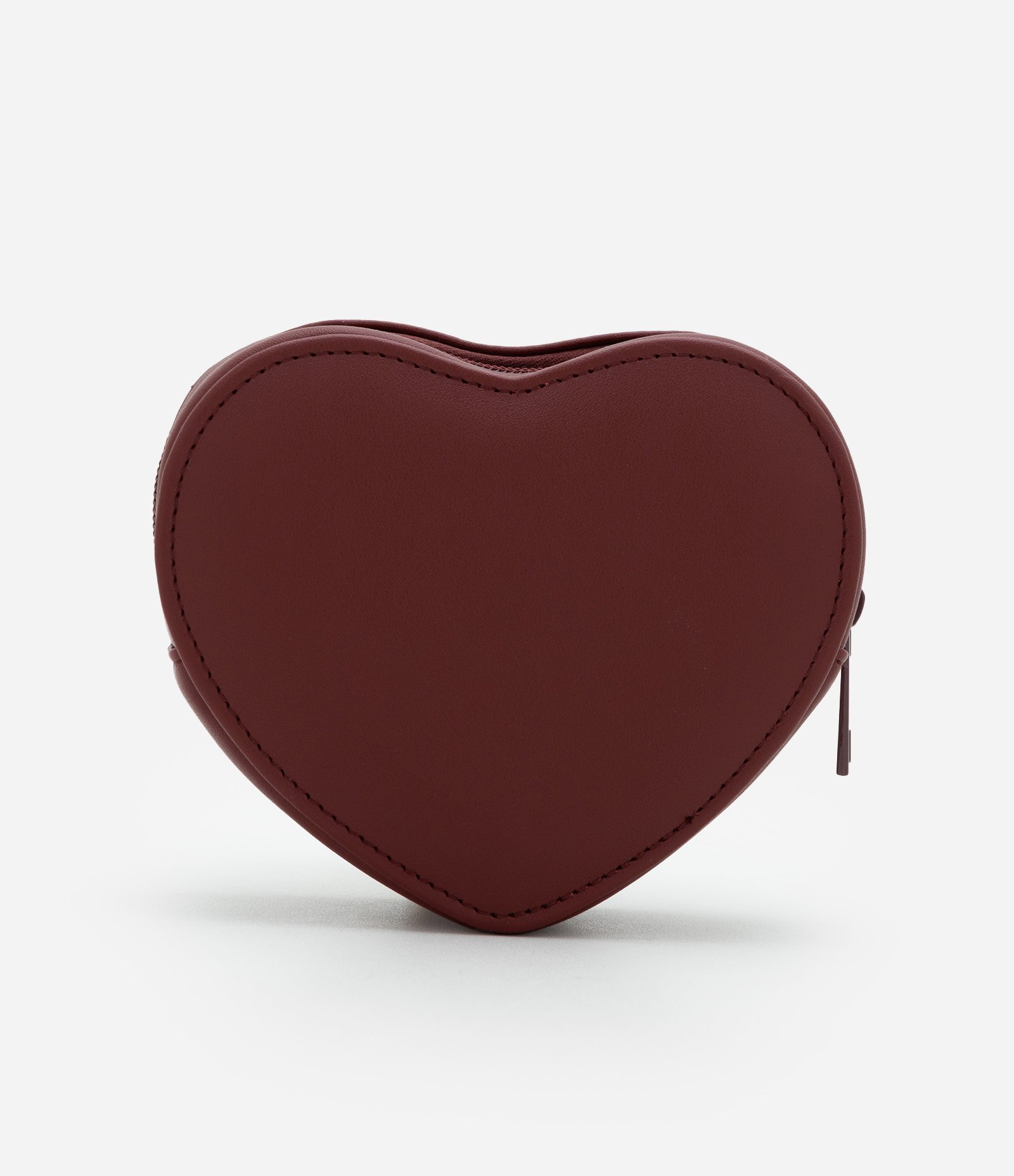 Nécessaire em PU com Formato de Coração Vermelho 3