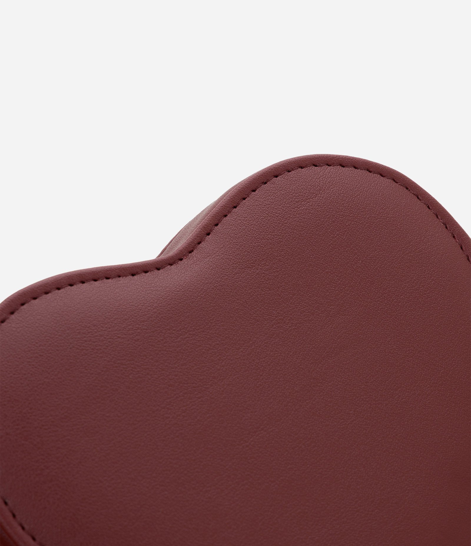 Nécessaire em PU com Formato de Coração Vermelho 4