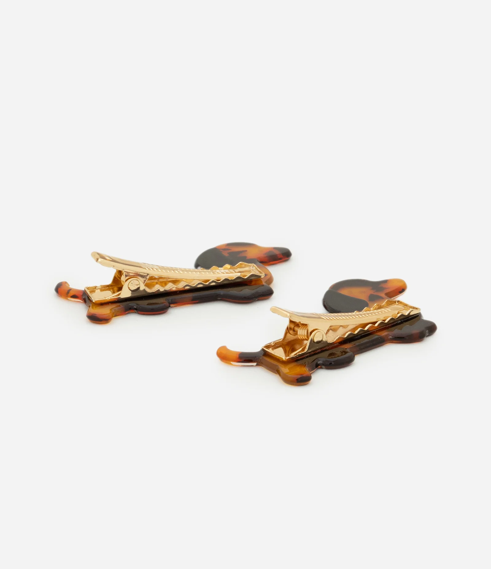 Kit 02 Presilhas Infantil de Cabelo Cachorro – Tam U Marrom/Preto 2